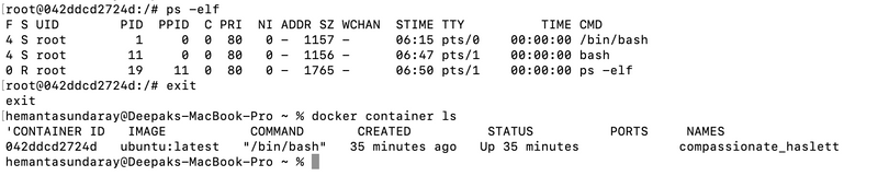 Container Exit