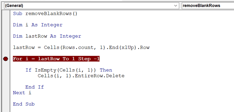 Predefined Point