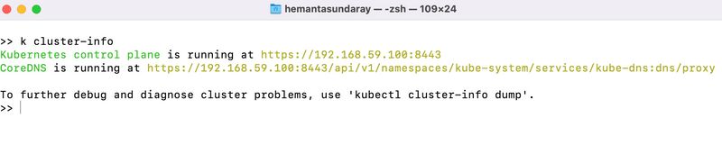 Kubernetes Cluster Info